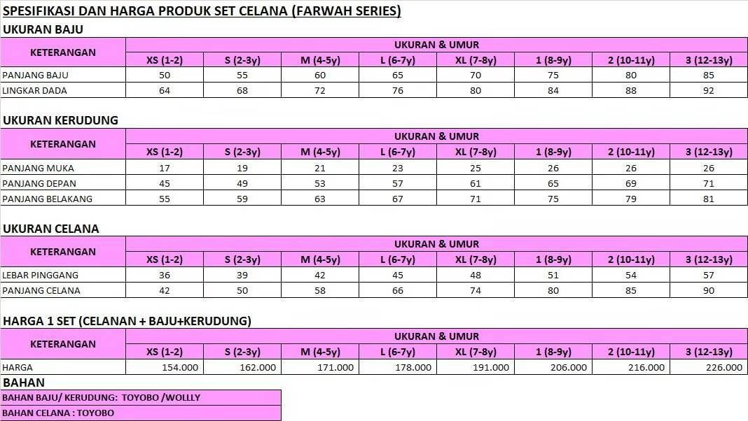 TUNIK PUTIH FARWAH SERIES
