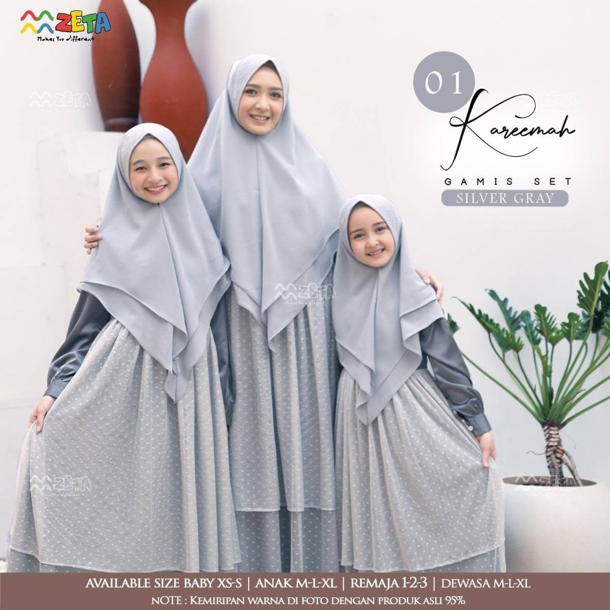 GAMIS IBU ANAK KAREEMA SERIES